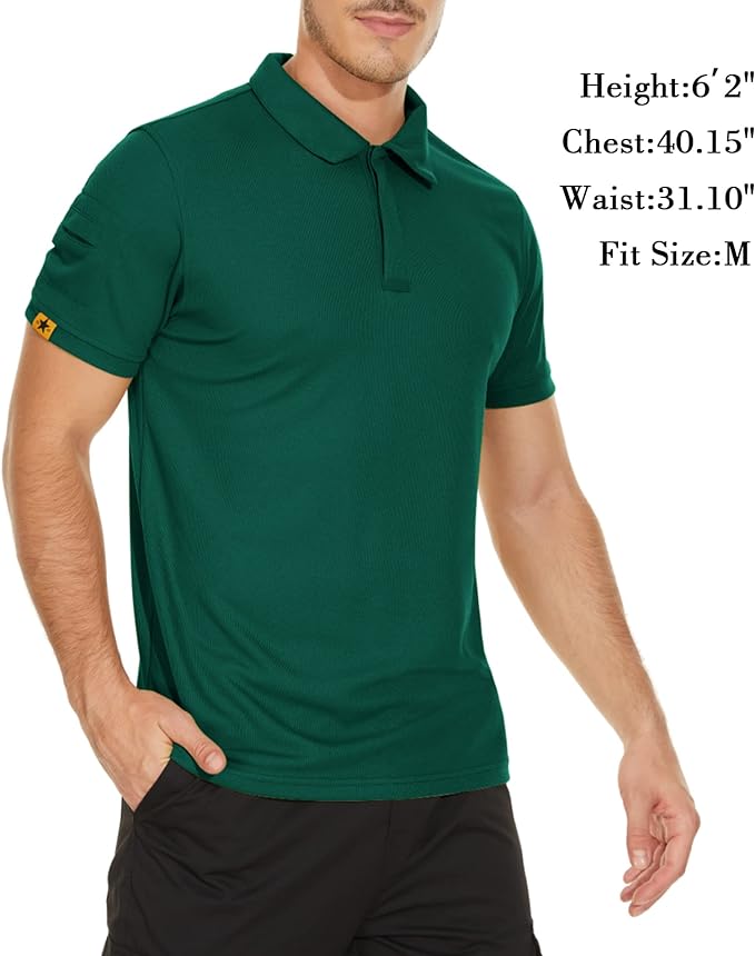 IGEEKWELL Mens Polo Shirts Short Sleeve Golf Collared Shirt Tennis T-Shirt -AUMPO00001|Swisswell