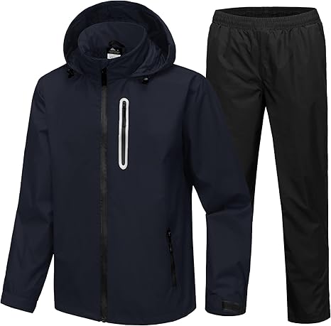 Men's Waterproof Lightweight  Outdoor Rainwear-TUMRS00209