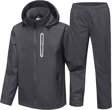 Men's Waterproof Lightweight  Outdoor Rainwear-TUMRS00209