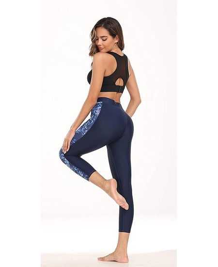 IGEEKWELL Women's Surfing Leggings Swimming Tights Rash Guard Water Wetsuit-CUWSL02643|Swisswell