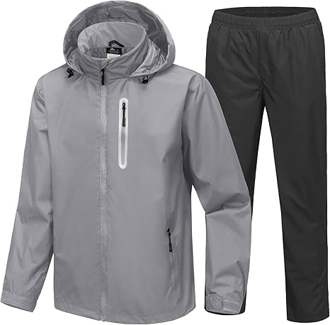 Men's Waterproof Lightweight  Outdoor Rainwear-TUMRS00209