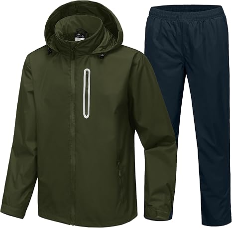 Men's Waterproof Lightweight  Outdoor Rainwear-TUMRS00209
