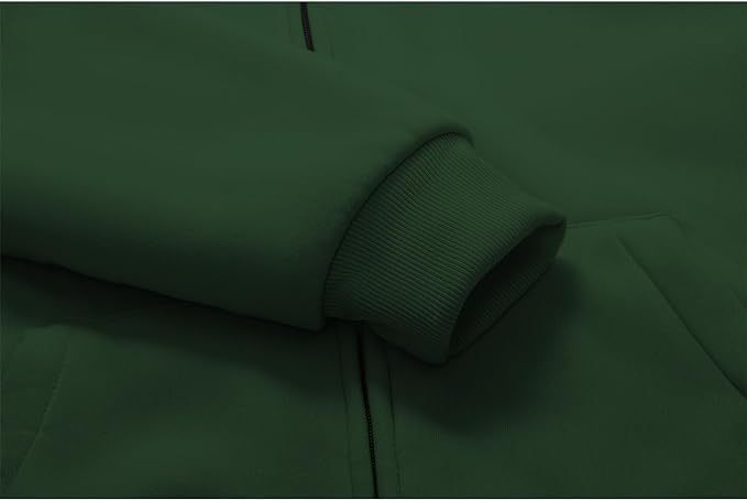 IGEEKWELL Men's Winter Hoodies Full Zip Up Fleece Sherpa Lined Heavyweight Jacket-ZITY0652|Swisswell