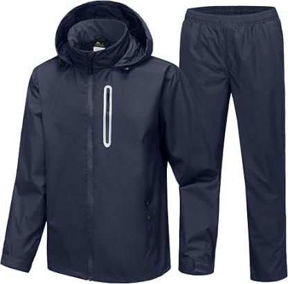 Men's Waterproof Lightweight  Outdoor Rainwear-TUMRS00209