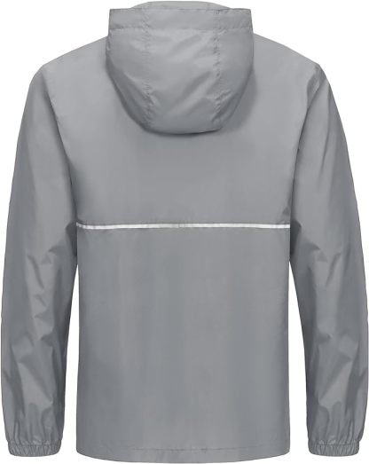 IGEEKWELL Men's Rain Hooded Jacket Golf Raincoat Waterproof Windbreaker-CUMRC03998|Swisswell