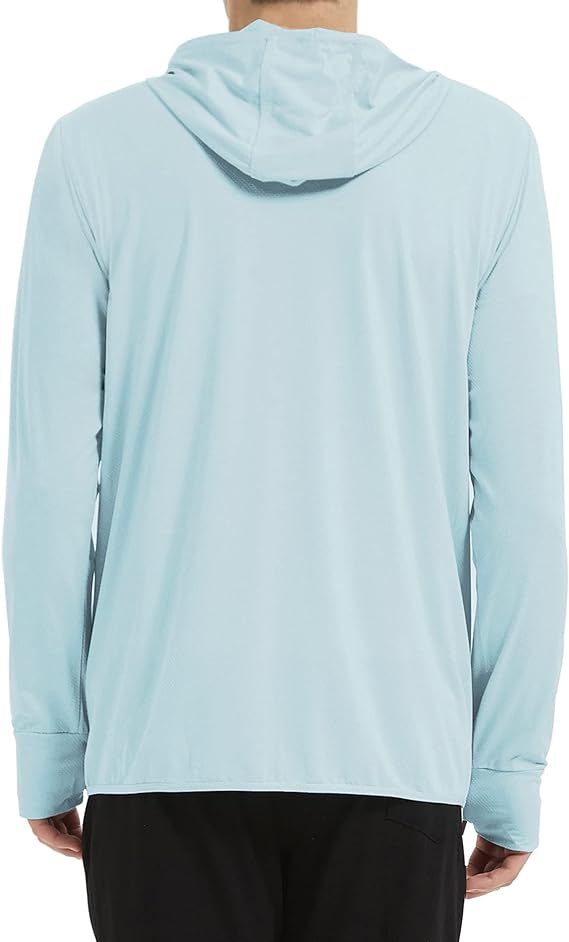 IGEEKWELL Men's Full Zip Hoodie UV Protection Clothing Qucik Dry Shirts Performance Fishing Jackets|Swisswell