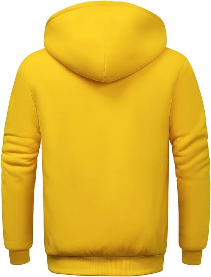 IGEEKWELL Men's Winter Hoodies Full Zip Up Fleece Sherpa Lined Heavyweight Jacket-ZITY0652|Swisswell