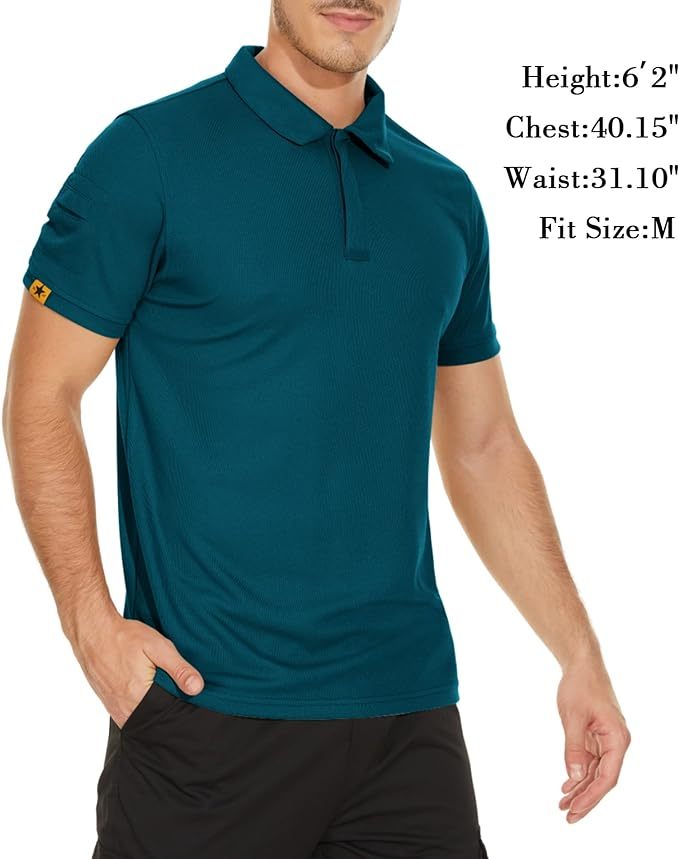 IGEEKWELL Mens Polo Shirts Short Sleeve Golf Collared Shirt Tennis T-Shirt -AUMPO00001|Swisswell