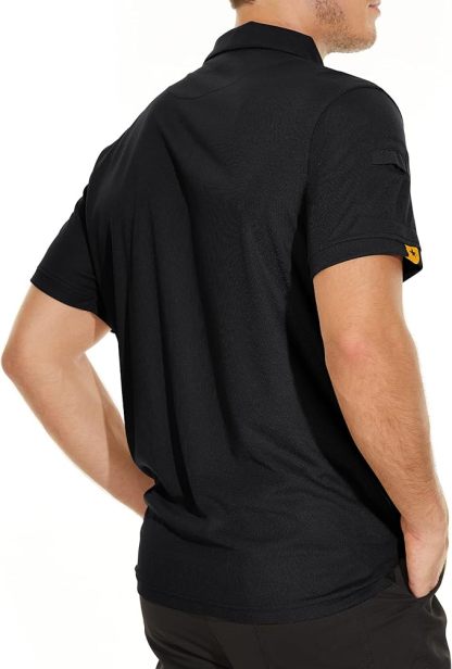 IGEEKWELL Mens Polo Shirts Short Sleeve Golf Collared Shirt Tennis T-Shirt -AUMPO00001|Swisswell