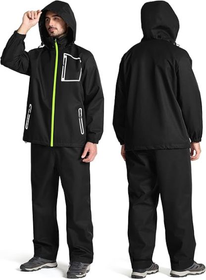Men's Waterproof Rain Gear Outdoor Rainwear-CUMRS03412