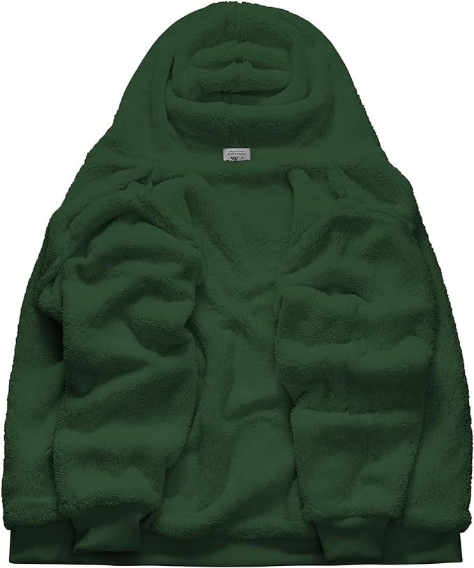 IGEEKWELL Men's Winter Hoodies Full Zip Up Fleece Sherpa Lined Heavyweight Jacket-ZITY0652|Swisswell