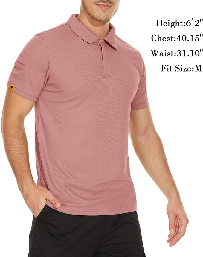 IGEEKWELL Mens Polo Shirts Short Sleeve Golf Collared Shirt Tennis T-Shirt -AUMPO00001|Swisswell