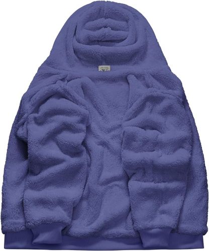 IGEEKWELL Men's Winter Hoodies Full Zip Up Fleece Sherpa Lined Heavyweight Jacket-ZITY0652|Swisswell