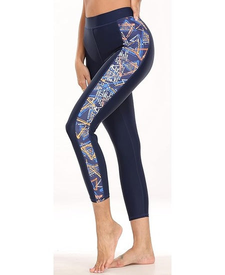 IGEEKWELL Women's Surfing Leggings Swimming Tights Rash Guard Water Wetsuit-CUWSL02643|Swisswell