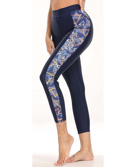 IGEEKWELL Women's Surfing Leggings Swimming Tights Rash Guard Water Wetsuit-CUWSL02643|Swisswell