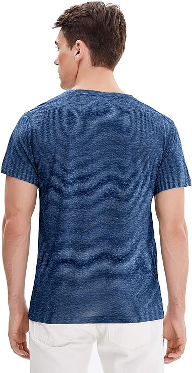 IGEEKWELL Men's Athletic Workout Shirts Sports Short Sleeve Tee Running Fishing T-Shirt -ATSC100020|Swisswell