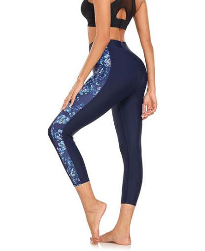 IGEEKWELL Women's Surfing Leggings Swimming Tights Rash Guard Water Wetsuit-CUWSL02643|Swisswell