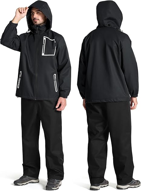 Men's Waterproof Rain Gear Outdoor Rainwear-CUMRS03412