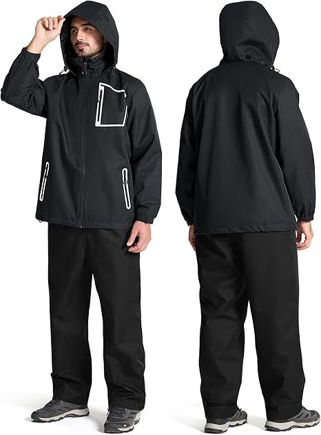 Men's Waterproof Rain Gear Outdoor Rainwear-CUMRS03412