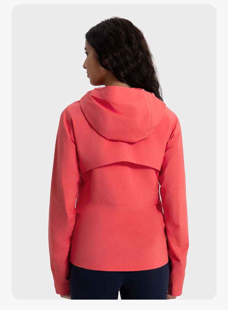 SWISSWELL Women Windproof Warm and Breathable Running Fitness Hooded Jacket 25-ZT-XH003|Swisswell