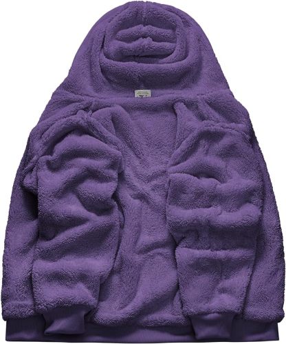 IGEEKWELL Men's Winter Hoodies Full Zip Up Fleece Sherpa Lined Heavyweight Jacket-ZITY0652|Swisswell