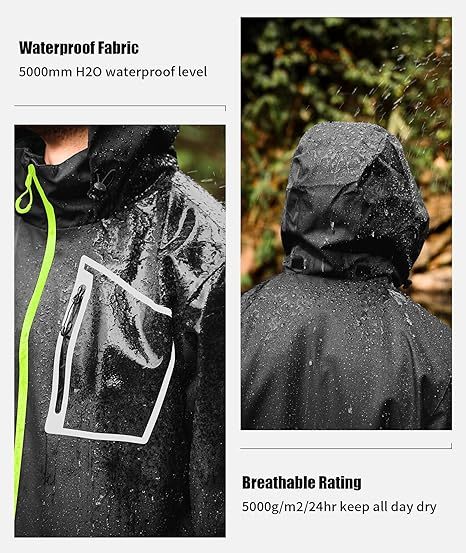 Men's Waterproof Rain Gear Outdoor Rainwear-CUMRS03412