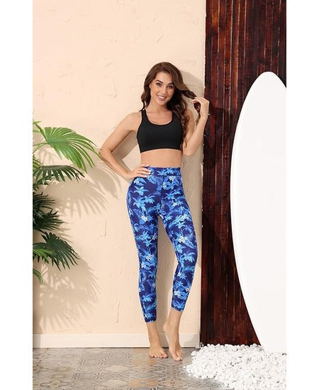 IGEEKWELL Women's Surfing Leggings Swimming Tights Rash Guard Water Wetsuit-CUWSL02643|Swisswell