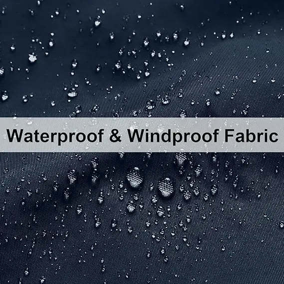 SWISSWELL Men's High Quality Waterproof Outdoor Raincoat Zip Up Hooded Jacket -ZPK000011|Swisswell