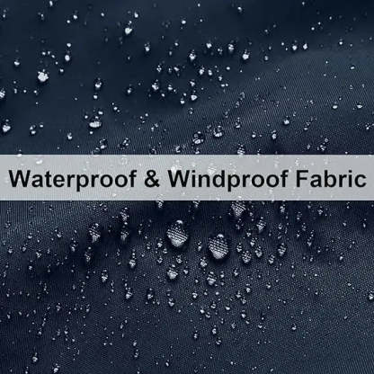 SWISSWELL Men's High Quality Waterproof Outdoor Raincoat Zip Up Hooded Jacket -ZPK000011|Swisswell