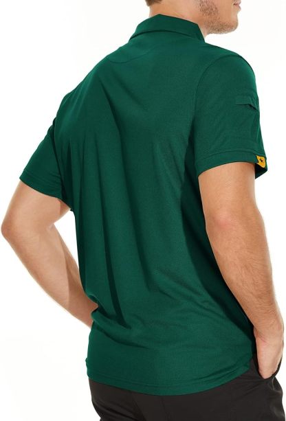 IGEEKWELL Mens Polo Shirts Short Sleeve Golf Collared Shirt Tennis T-Shirt -AUMPO00001|Swisswell