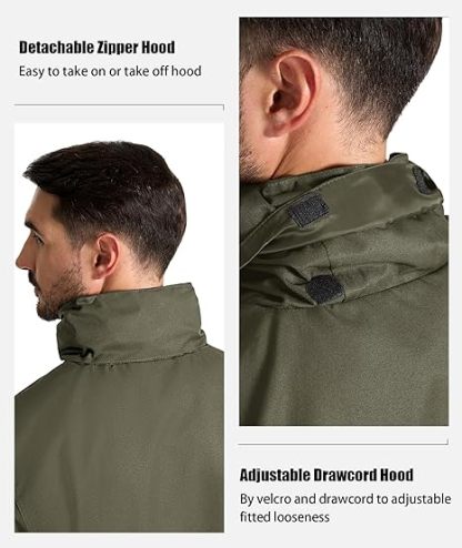 Men's Waterproof Rain Gear Outdoor Rainwear-CUMRS03412