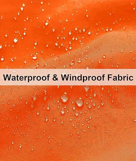 SWISSWELL Men's High Quality Waterproof Outdoor Raincoat Zip Up Hooded Jacket -ZPK000011|Swisswell