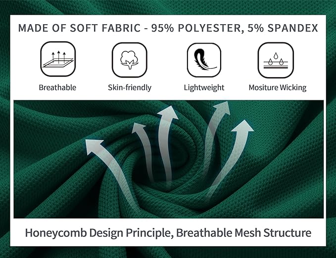 IGEEKWELL Mens Polo Shirts Short Sleeve Golf Collared Shirt Tennis T-Shirt -AUMPO00001|Swisswell