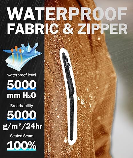 Men's Waterproof Lightweight  Outdoor Rainwear-TUMRS00209