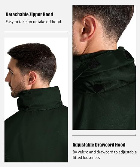 Men's Waterproof Rain Gear Outdoor Rainwear-CUMRS03412