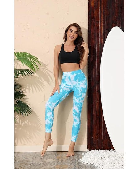 IGEEKWELL Women's Surfing Leggings Swimming Tights Rash Guard Water Wetsuit-CUWSL02643|Swisswell