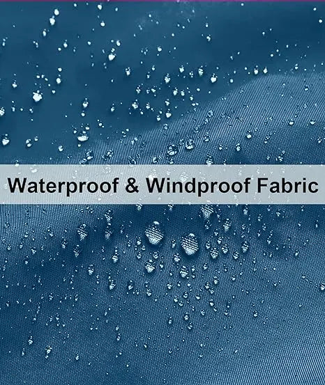 SWISSWELL Men's High Quality Waterproof Outdoor Raincoat Zip Up Hooded Jacket -ZPK000011|Swisswell