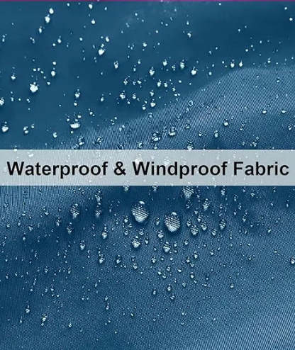 SWISSWELL Men's High Quality Waterproof Outdoor Raincoat Zip Up Hooded Jacket -ZPK000011|Swisswell