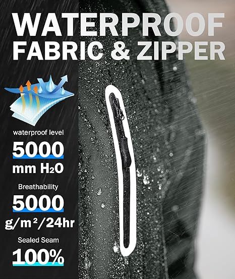 Men's Waterproof Lightweight  Outdoor Rainwear-TUMRS00209