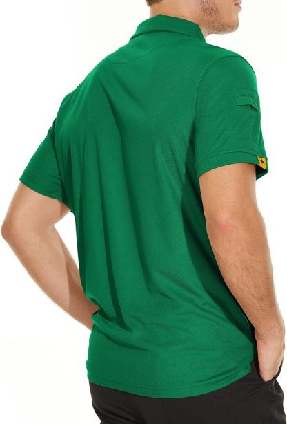 IGEEKWELL Mens Polo Shirts Short Sleeve Golf Collared Shirt Tennis T-Shirt -AUMPO00001|Swisswell