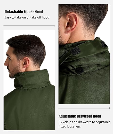 Men's Waterproof Rain Gear Outdoor Rainwear-CUMRS03412