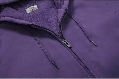 IGEEKWELL Men's Winter Hoodies Full Zip Up Fleece Sherpa Lined Heavyweight Jacket-ZITY0652|Swisswell