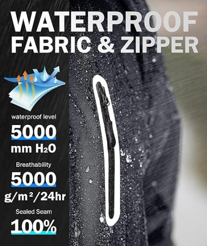 Men's Waterproof Lightweight  Outdoor Rainwear-TUMRS00209