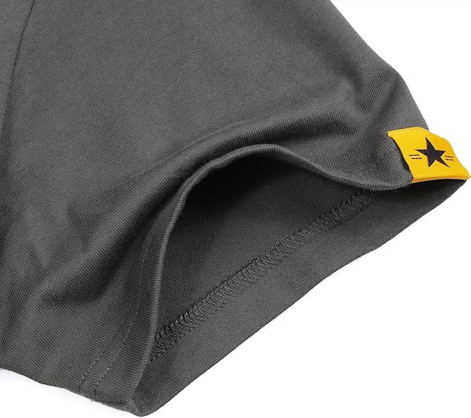 IGEEKWELL Men's Golf Regular Fit Polo Shirt Short Sleeve Double Pocket Summer Solid Tee Shirts-APOH700112|Swisswell