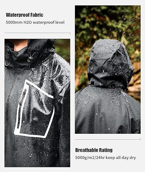 Men's Waterproof Rain Gear Outdoor Rainwear-CUMRS03412