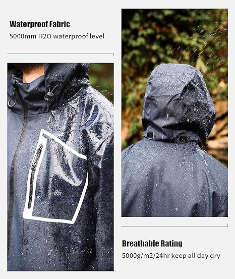 Men's Waterproof Rain Gear Outdoor Rainwear-CUMRS03412