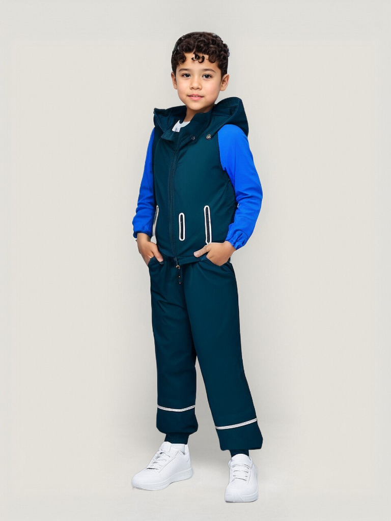 SWISSWELL Kids Rain Jacket Lightweight Hooded Raincoat -CUBRS03364|Swisswell