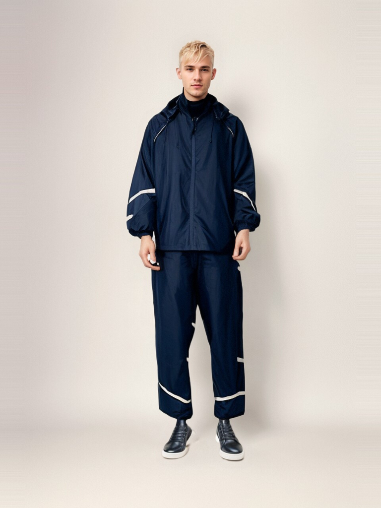 SWISSWELL Men's Windbreaker Rain Jacket Lightweight Hooded