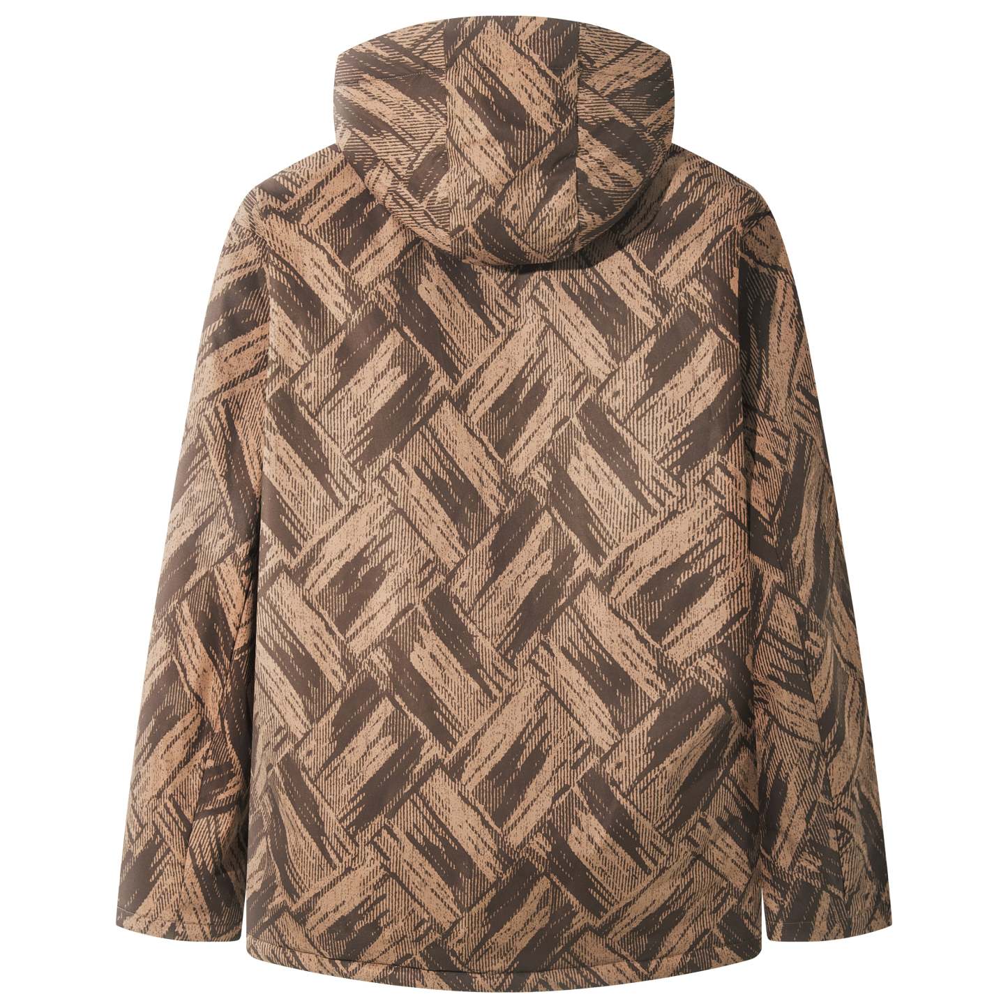 SWISSWELL Men's Seam-Sealed Overprint Hooded Waterproof skiing Jacket-SH-M-1123|Swisswell