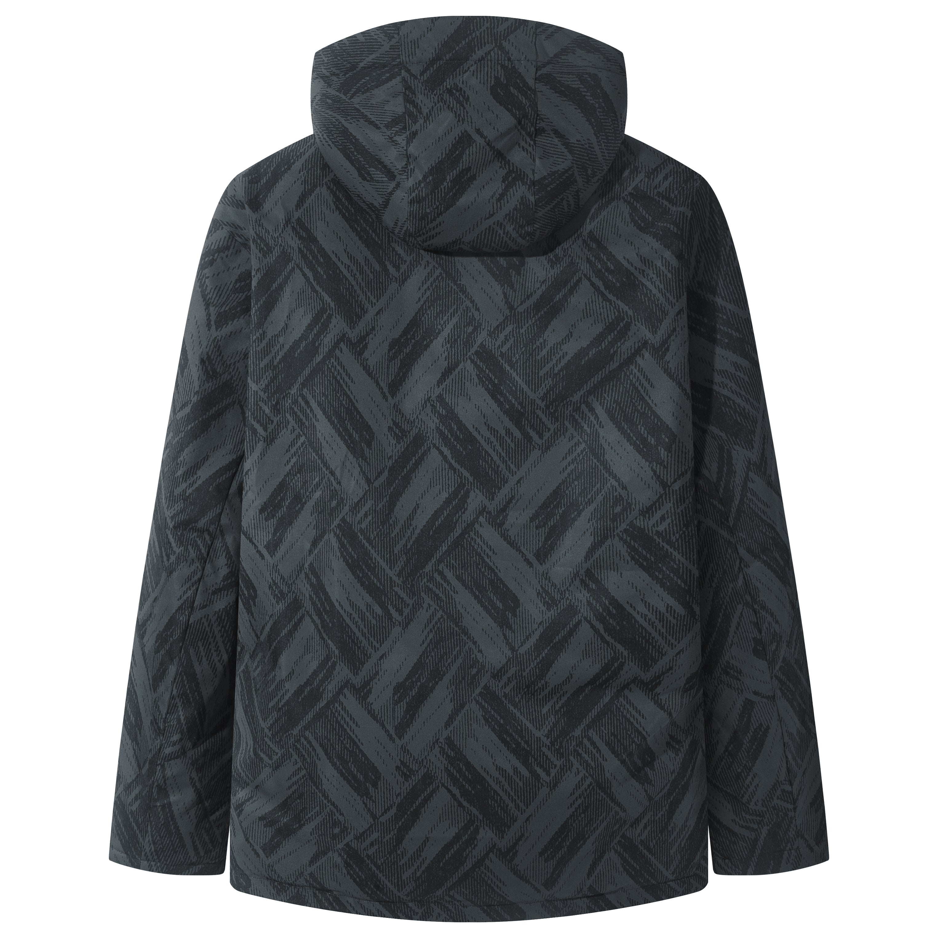 SWISSWELL Men's Seam-Sealed Overprint Hooded Waterproof skiing Jacket-SH-M-1123|Swisswell